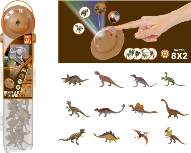PLEJO dinosaurs with projector