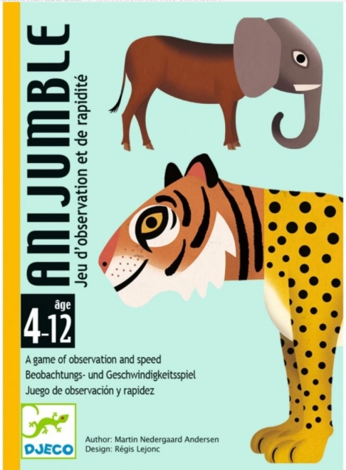 Djeco Anijumble kaardimäng