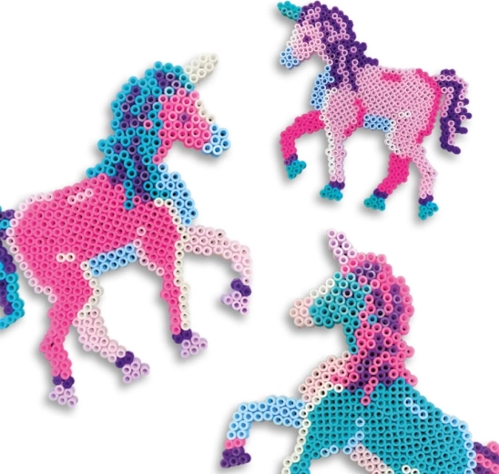 Colorful unicorns as finished decoration