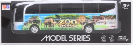Metal safari bus with batteries