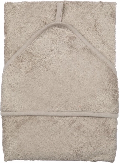 Timboo kapuutsiga vannilina 75 × 75 cm feather grey