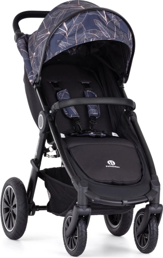 Jalutuskäru Petite&Mars Street+ Air Black limited Palmtree