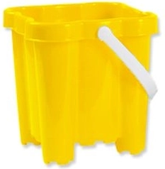 Androni liivalossikujuline ämber 4 torniga 16 cm – kollane