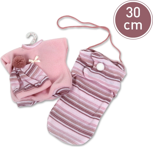 Llorensi nuku riietus 30 cm – 3-osaline komplekt kotiga