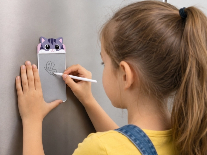 Magnetic attachment for the fridge