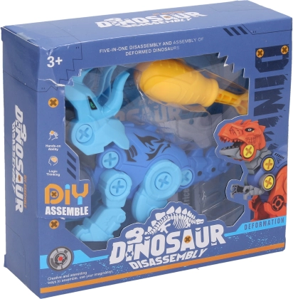 Kruvitav Triceratopsi dinosaurus 16 cm