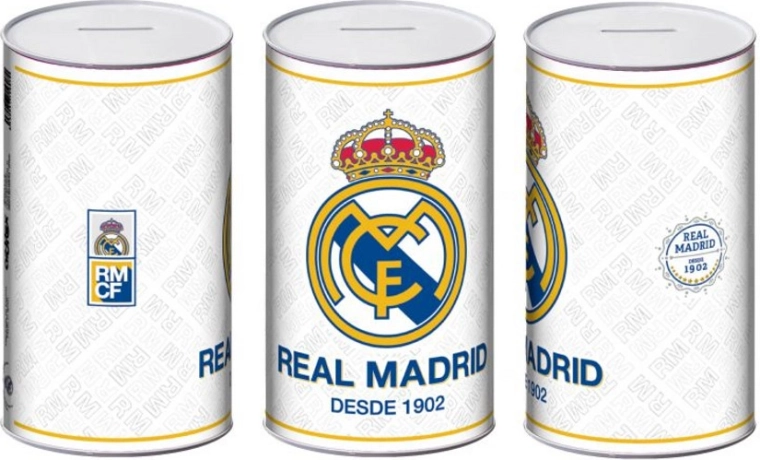 Metallist hoiupõrsas Real Madrid 10 × 10 × 17,5 cm
