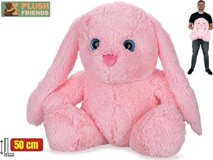 Plush Friends pink bunny 50 cm