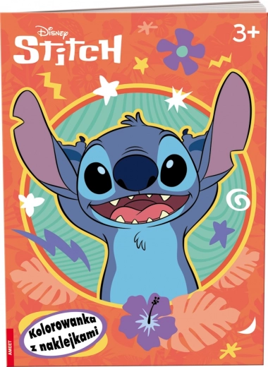 Disney Stitch – kleepsudega värviraamat