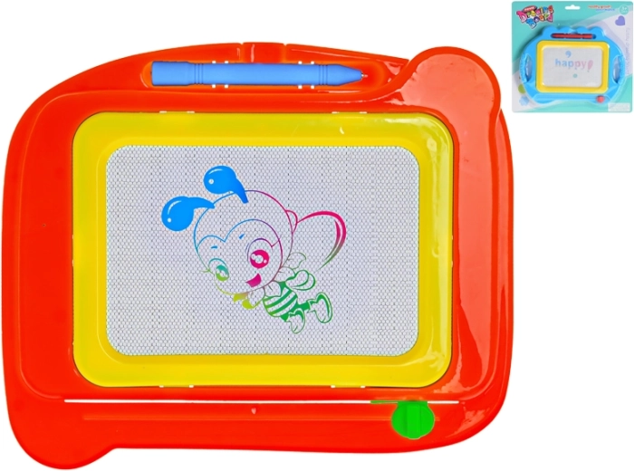 Magnetic drawing board 21 × 17 cm for children