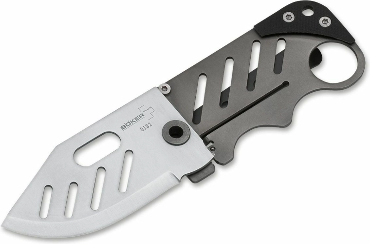 Böker Plus Credit Card Knife Neck Knife, 5.8 cm, G10 and Titanium