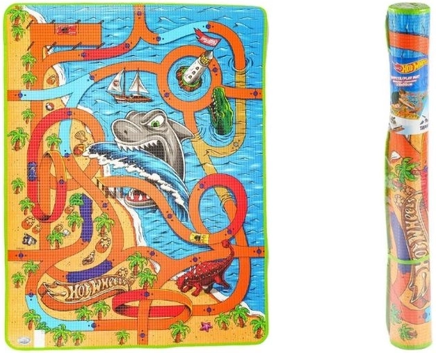 Hot Wheelsi põrandamängumatt Hai 120 × 90 cm