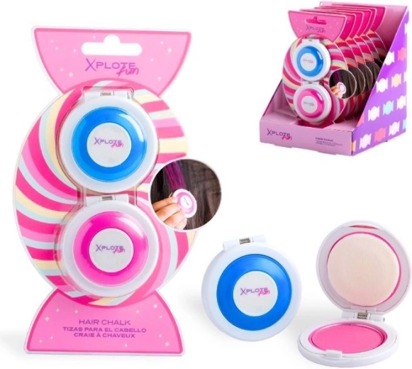 Juuksekriidid Sweet Candy (2 värvi) – 1 tk
