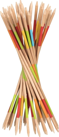 Mikado – puidust osavusmäng 18 cm – 1 tk