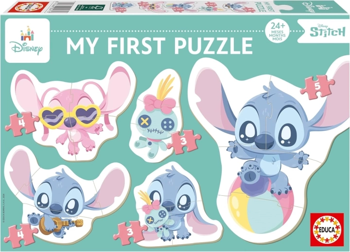 Educa Baby Puzzle Stitch 5 in 1 (3–5 pieces)
