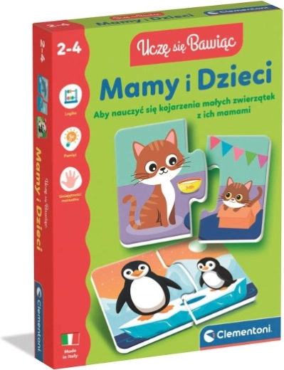 Educational Picture Game – Mommies and Babies