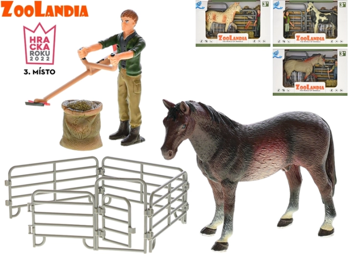 Zoolandia hobune lisatarvikutega – figuurikomplekt lastele