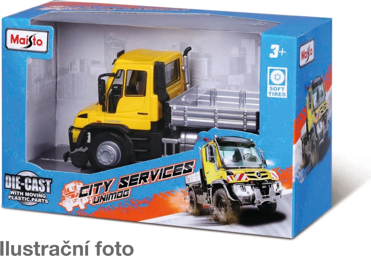 Maisto Unimog City Service utility vehicle model