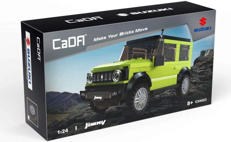 Litsentseeritud SUZUKI Jimny mudel mõõtkavas 1:24