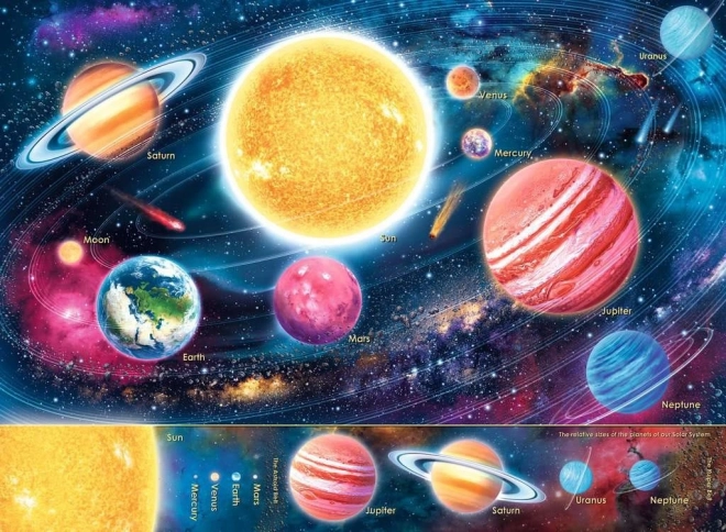 Ravensburger puzzle Solar System XXL 300 pieces