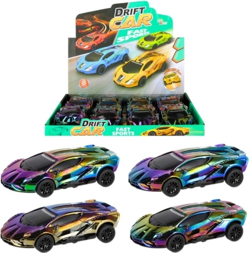 Drift Racing Car with Chameleon Effect (Pull-Back Drive)
