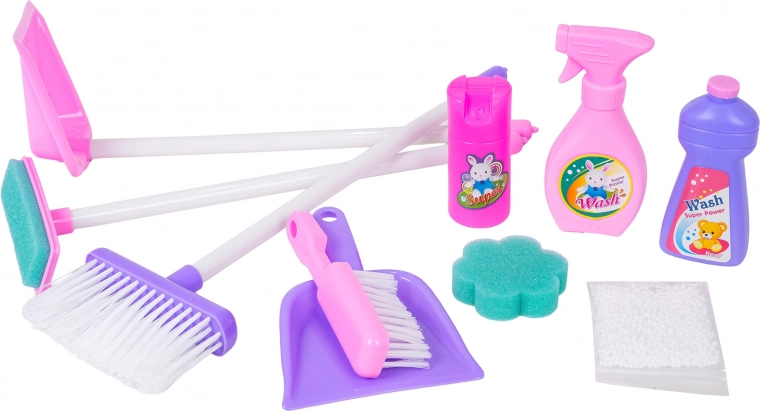 Rikas tarvikute komplekt loovaks mänguks