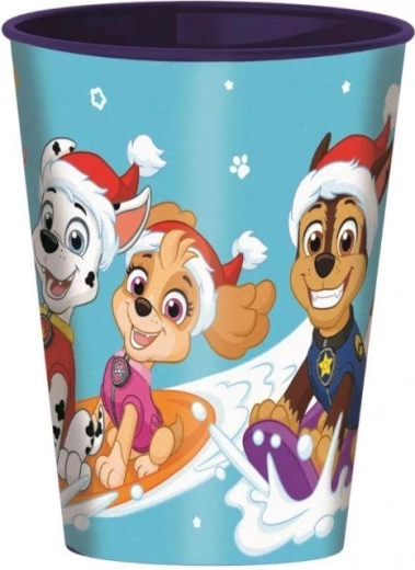 Plasttops Paw Patroli jõuluteemaline tass 260 ml