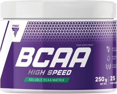 Trec BCAA High Speed 250 g – lahustuv BCAA kaktuse maitsega