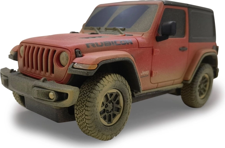 Realistic Jeep Wrangler Rubicon appearance