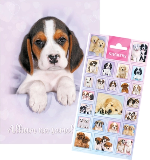 Cuties Sticker Album with Dog Stickers