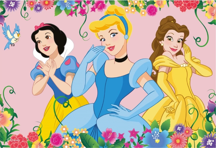 Blooming Disney Princesses Puzzle