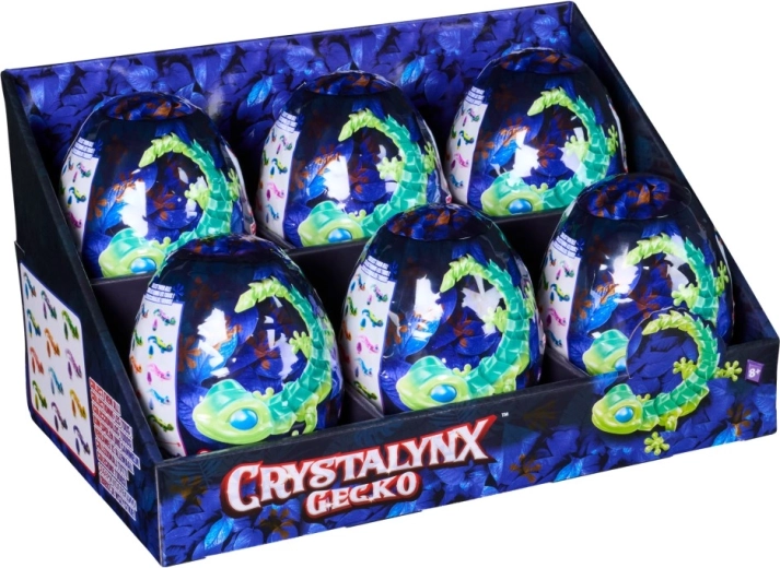 Painduv gekko CRYSTALYNX salapärases kristallmunas