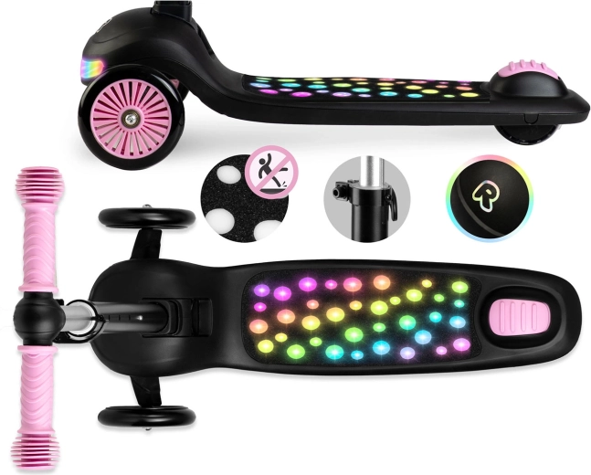 Balance steering and three-wheel stability