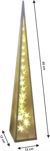 Sooja valge valguse maagiline õhkkond