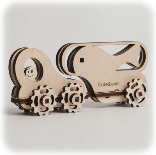 CuteWood puidust 3D pusle Kalavagun