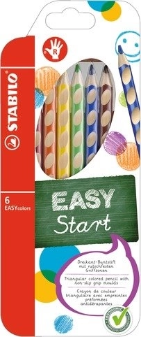 STABILO EASYstart pastellpliiatsite komplekt paremakäelistele, 6 tk