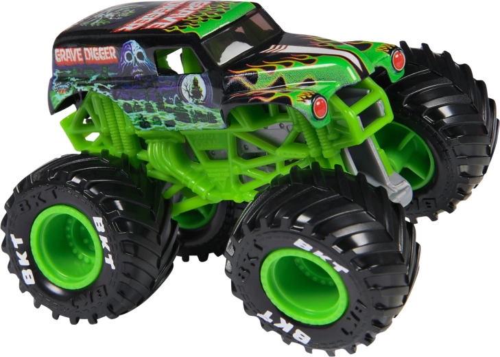 Large rubber tires for action driving