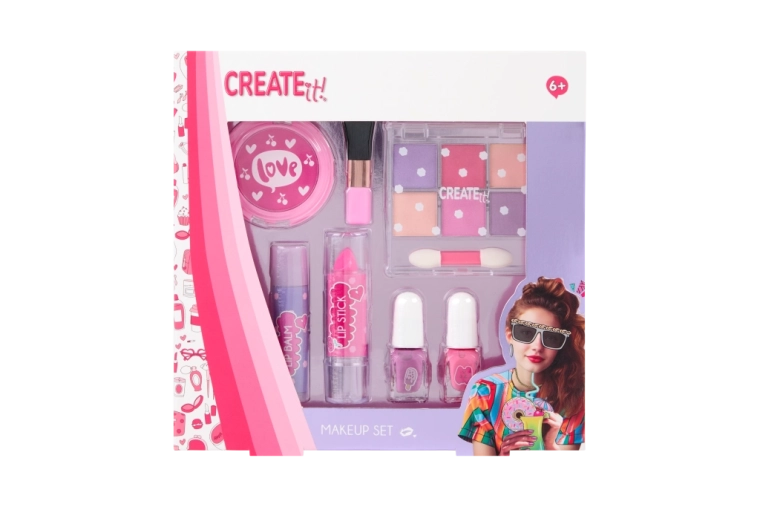 CREATE IT! Pink Turquoise kids’ makeup set