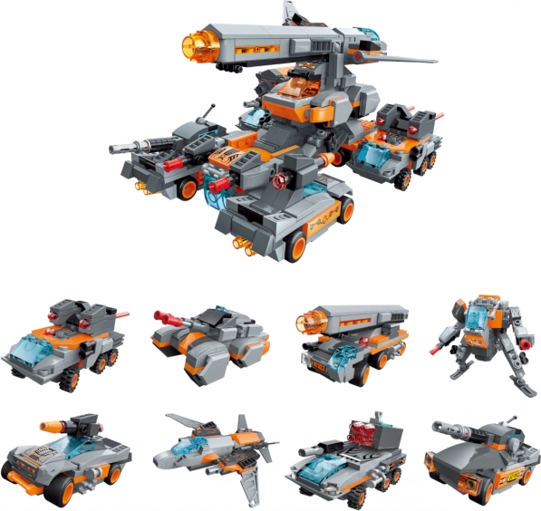 Qman Thunderbolt Chariot ehituskomplekt 8in1