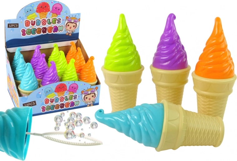Soap bubbles Ice Cream 4 colors 80ml