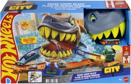 Hot Wheels City Hai lõualuud – Shark Chomp Beach