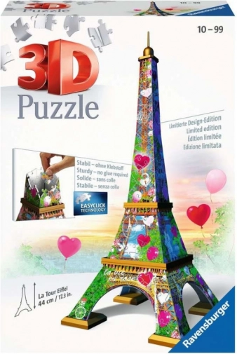 Ravensburger 3D pusle Eiffeli torn Love Edition 216 tükki
