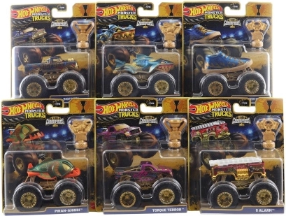 Hot Wheels Monster Trucks Bigfoot Trophy Champions – kollektsioneerimisobjekt 1:64