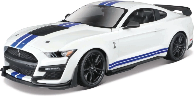 Maisto 2020 Ford Mustang Shelby GT500 valge mudel 1:18