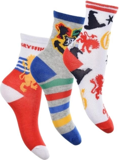 Harry Potter Gryffindori 3 paari sokkide komplekt