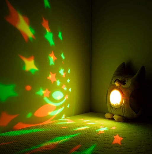 Soothing RGB light projection