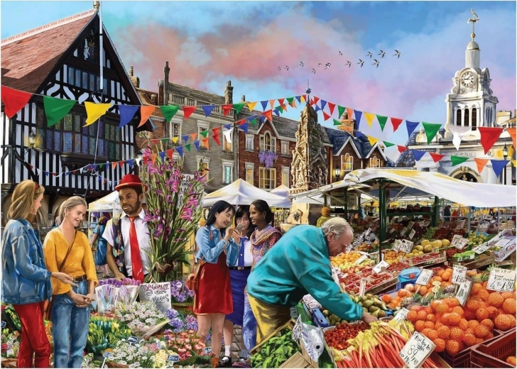 Puzzle Saffron Walden Market 1000 Pieces