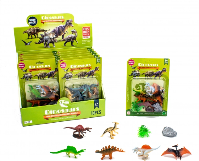 Dinosauruste figuuride komplekt 8 tk