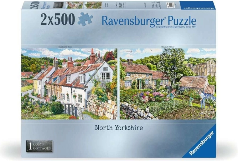 Ravensburger Cosy Cottages Puzzle No. 1: North Yorkshire 2×500 pieces