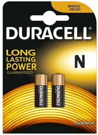 Duracell N Alkaline Batteries 1.5 V, 2 pcs